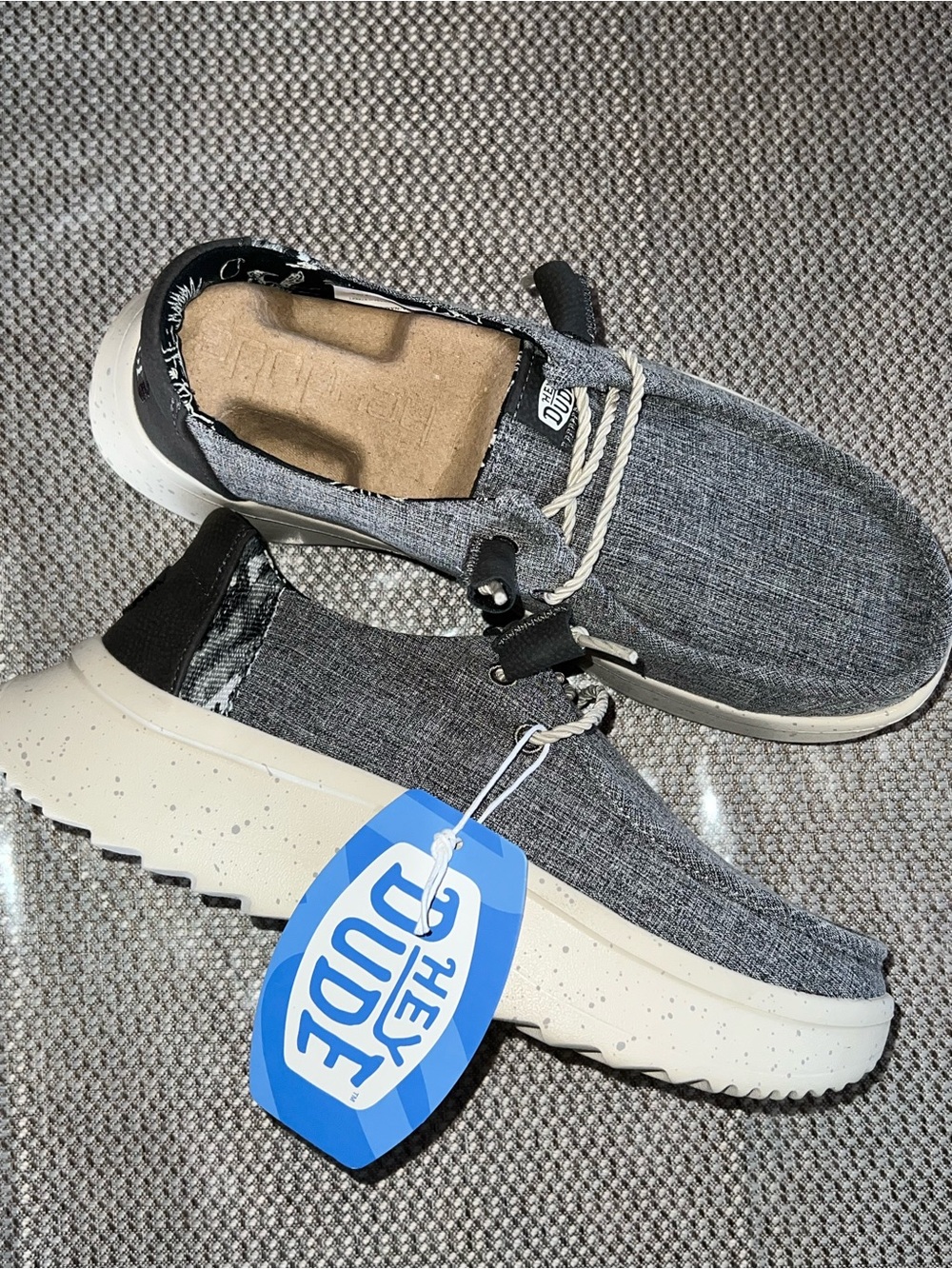 Hey Dude Wendy Peak Woven - Charcoal